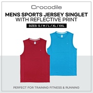 ★CROCODILE OFFICIAL STORE★ MENS SPORTS T-SHIRT JERSEY SINGLET