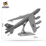 KOZEEY 1/200 Scale Diecast Alloy American B-52 Plane Model toy Collectibles 3D CNC