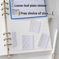 A4B5M5A6 Universal Loose-leaf Inner Page Round Hole Sticker Protective Sticker Loose-leaf Patch Hole