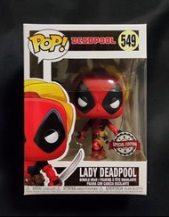 FUNKO POP MARVEL LADY DEADPOOL 549 figure (死侍 女死侍 死侍小姐