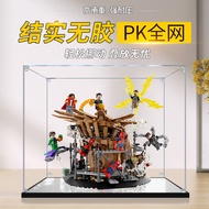 [Ready Stock Display Box] Suitable for Lego 76261 Spider-Man Showdown Acrylic Display Box Figure Hig