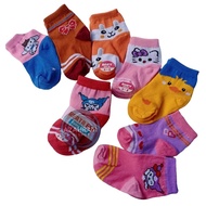 KATUN (3 pairs) baby socks, baby girl socks, baby girl socks, 0-3 months, baby girl fashion/, cotton