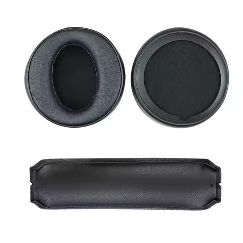 Replacement Soft Foam Earpads Headband Breathable Protein Cotton for Sony MDR-XB950BT XB950B1 XB950N