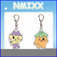 G2P NMIXX HAEWON Acrylic Keychain BAE Pendant SULLYOON Cartoon Accessories Stars Periphery P2G