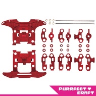 TAMIYA Reinforced N-04/T-04 Units (Red) (15411) Frame