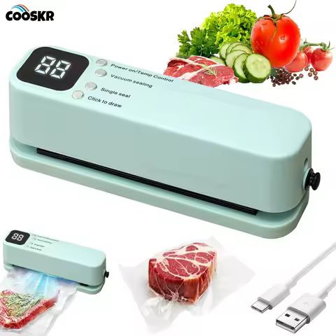 Mini Vacuum Sealer 3 in 1 Cordless Food Sealer Portable Food Sealer with Pump Strong Suction Handhel