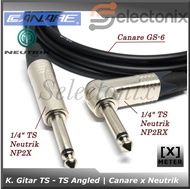 [Request] Kabel Gitar Neutrik TS - TS 90° | Canare GS-6