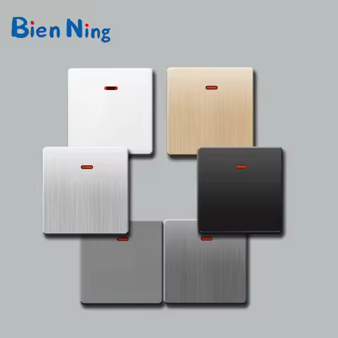 Power Wall Switch, Rocker Button ,20A/45A 1Gang 1/2Way DP AC Switch ,Air Conditioner Water Heater Sw