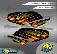 Striping List Variasi Rx King - Striping List Motor Rx King - Stiker Rx King kode A