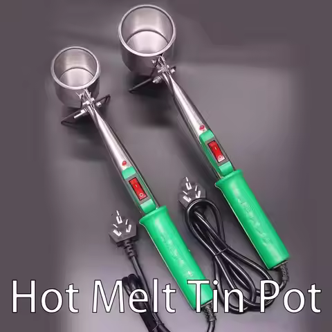 High Power Electric Hot Melt Tin Pot Small Electric Ironing Hanging Tin Furnace Electrician Wire Han