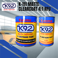 EMJ K92 2K Urethane K-111 Matte Clearcoat and K-433 Hardener 4:1 RFU