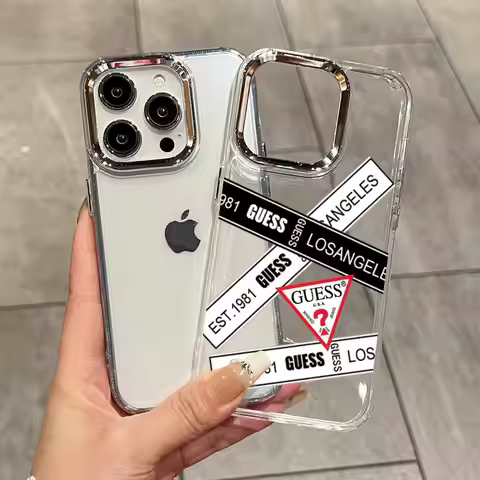 Fashion Phone Case For iPhone 17 Air 16 15 14 Plus 13 12 Pro Max 16e Shockproof HD Clear Back Design