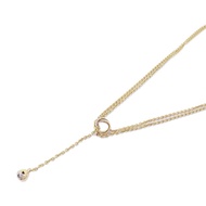 CARTIER 18K白金/黃金/玫瑰金Trinity Necklace項鍊