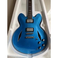 Gibson DG335 Metallic Blue Semi Hollow Body ELectric Guitar Prefessional Guitar