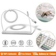 Quality Mechanical Keyboard Custom Coiled Cable Wire GH60 Aviator USB Type C Charger Keyboard Cable