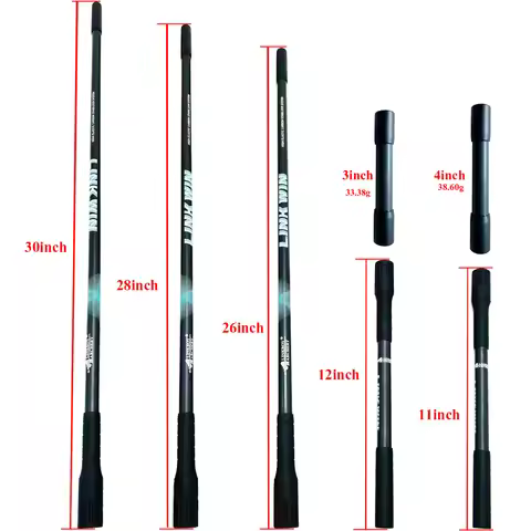 1 Pc Archery 1k Carbon Stabilizer Bar Balance Rod Side Extender Bar Damper Bow and Arrows Hunting Ac