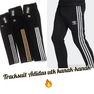 Tracksuit AD murah (KANAK-KANAK) seluar sport seluar sukan AD tracksuit slimfit