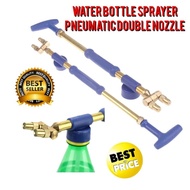Penyemprot tanaman 2 kepala double nozzle botol water spray pneumatic