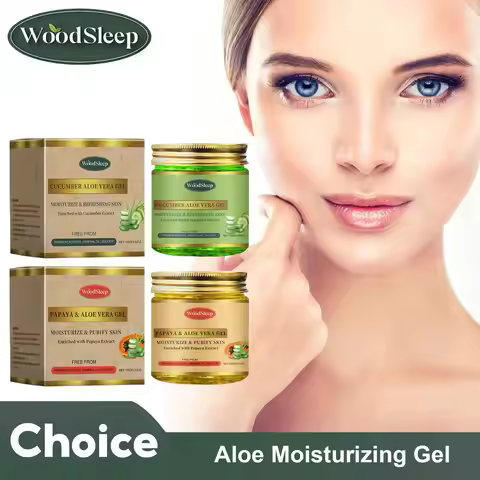 Aloe Vera Soothing Gel Deep Moisturizing Sunburn Repairing Improve Acne Relieve Redness Sensitive Sk