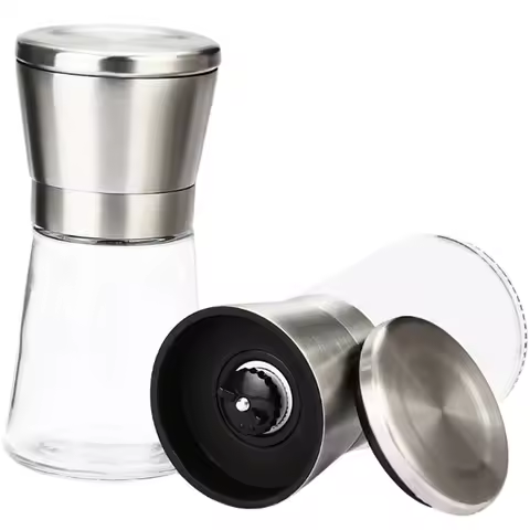 Premium Stainless Steel Salt And Pepper Grinder Sea Salt Grinder & Pepper Grinder