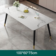 AiHome โต๊ะกินข้าว โต๊ะทำการบ้าน ขนาดdining table100/120cm โต๊ะครัว สี่เหลี่ยมผืนผ้าโต๊ะรับประทานอาห