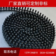Industrial Transmission Chain Conveyor Chain 08B16A20A24A Unilateral Double Hole with Ears 304 Stain
