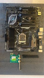 ASUS Z170 Pro Gaming Motherboard + Free 300 Mbps PCI Adapter