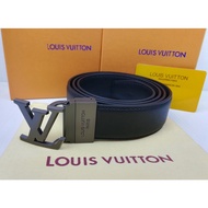 Ready Stock Men's Leather Belt Men's LV Belt High Grade Business Belt