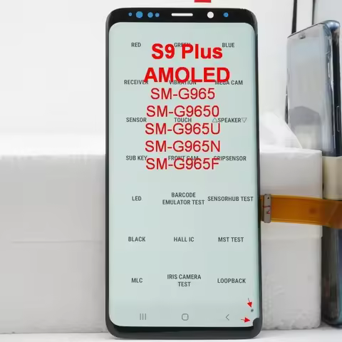 S9 Plus AMOLED Screen Assembly for Samsung Galaxy S9+ G965F G965F/DS Lcd Display Digital Touch Scree