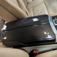 Kailey แผงครอบกล่องที่วางแขนกลางรถยนต์ A62E-Car ลายคาร์บอน สำหรับ BMW 7 Series 730 740 750Li ปี 2009