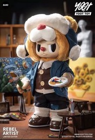 ［預訂］Yoot toy joke bear小丑熊暴力熊泰迪熊梵高熊叛逆小熊關節模型