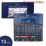 Giorgione ชุดดินสอสีที่ละลายน้ําได้ 12/24/36/48/72/120 สีสีหนาสามเหลี่ยมบันทึกภาพวาดดินสอสีสําหรับเด