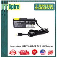 Le4 Yoga 14 E540 E440 G500 G700 Z710 G500S 20V 4.5A (USB TIPS) 90W Adapter