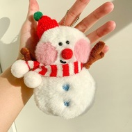 聖誕節雪人diy玩偶小掛件娃娃公仔桌面擺件櫥窗佈置材料包