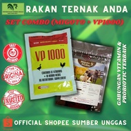 COMBO DEAL - MIGOTO PROBAC 9 & VP 1000/VITAMIN PENGEMUK AYAM/ITIK/KAMBING/LEMBU/KERBAU/ARNAB/PUYUH/S