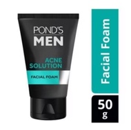PONDS MEN FACIAL FOAM ACNE SOLUTION 50ml