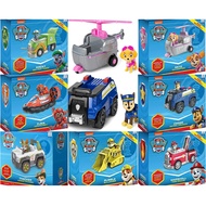Paw Patrol, Chase  / Marshall / Skye / Rubble / Rocky / Zuma /Tracker Vehicle with Collectible Figure, Aged 3 and Up