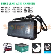 EBIKE LEAD ACID BATTERY CHARGER Fast Charging 48V 12AH 48V 20AH 48V 32AH 60V 20AH 60V 32AH Input 220