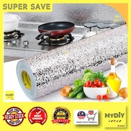 Pelekat Aluminium Meja Singki Hot Oil Proof Waterproof Self Adhesive Aluminum Foil Stickers