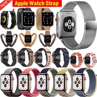 ★Apple Watch Series 5/4/3/2/1 44 42 40 38 mm Band Strap Screen protector case leather accessories
