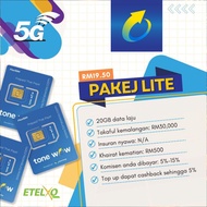 Simkad Tone Wow Prepaid 5G Highspeed & Unlimited Calls (Lite)