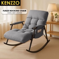 Kerusi Malas Rocking Chair Kerusi Goyang Steel | Sofa Goyang Santai Adjustable  - Furze - KENZZO