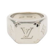 路易威登印章戒指，金屬戒指[二手]