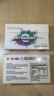 [Ready Stock] Dynamint 10pcs 1 box 男人冷糖 【提防假货】【现货秒发】Dynamint 冷糖 100％