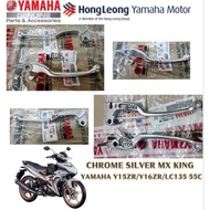 YAMAHA Y15ZR/ Y16ZR/LC135 5SPEED BRAKE LEVER & CLUTCH LEVER CHROME MX KING 2PV-H3912-00/2PV-H3922-00