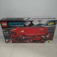 幾乎未使用 LEGO 樂高 Speed Champion 75913 F14T&amp; Scuderia Ferrari 卡車