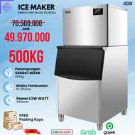 HICON ICE MAKER 500KG PERHARI/MESIN PEMBUAT ES BATU KRISTAL/CUBU MACHINES