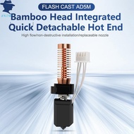 [miqin] Upgraded Hotend Kit For Flashforge Adventurer 5M/5M Pro Hotend AD5M Ceramic Heating Blo & Qu