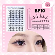 Segmented Glue-free False Eyelashes 10 Rows Cluster Eyelash Naturally Thick Dense Lash Extension Mak