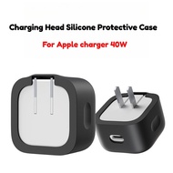 Soft Silicone Charger Power Shell For Apple charger 40W Dustproof Anti-Fall Cover for Apple 40W USB-